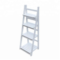 Flower Stand Rack Shelf 4 Tier Outdoor Wooden Garden Home Flower Balcony Shelf Ladder Display